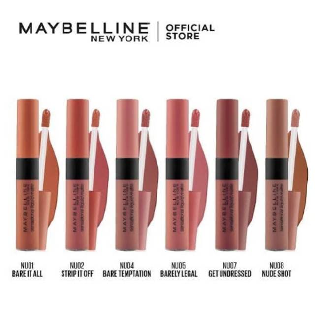 Maybelline New York Sensational Liquid Matte Lipstick