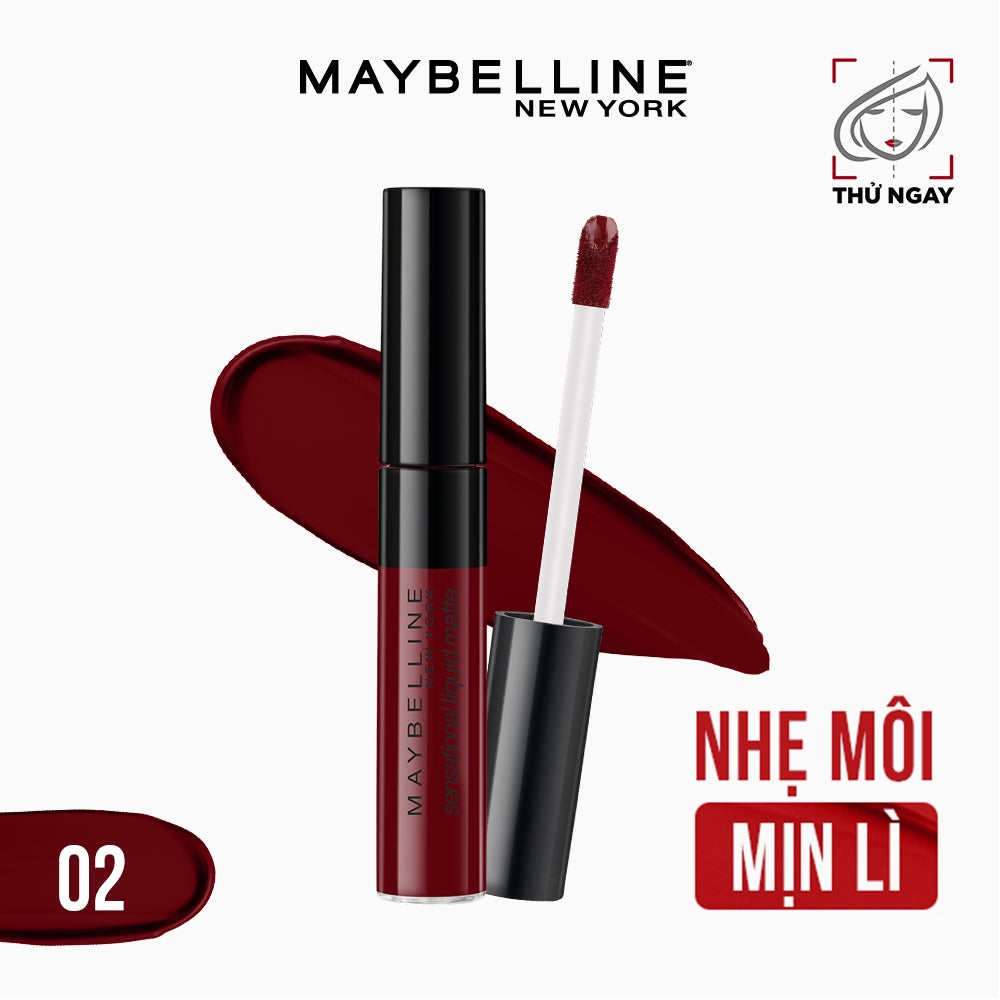 Maybelline New York Sensational Liquid Matte Lipstick