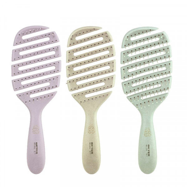 Flexible vent brush, nylon pins with protective tip