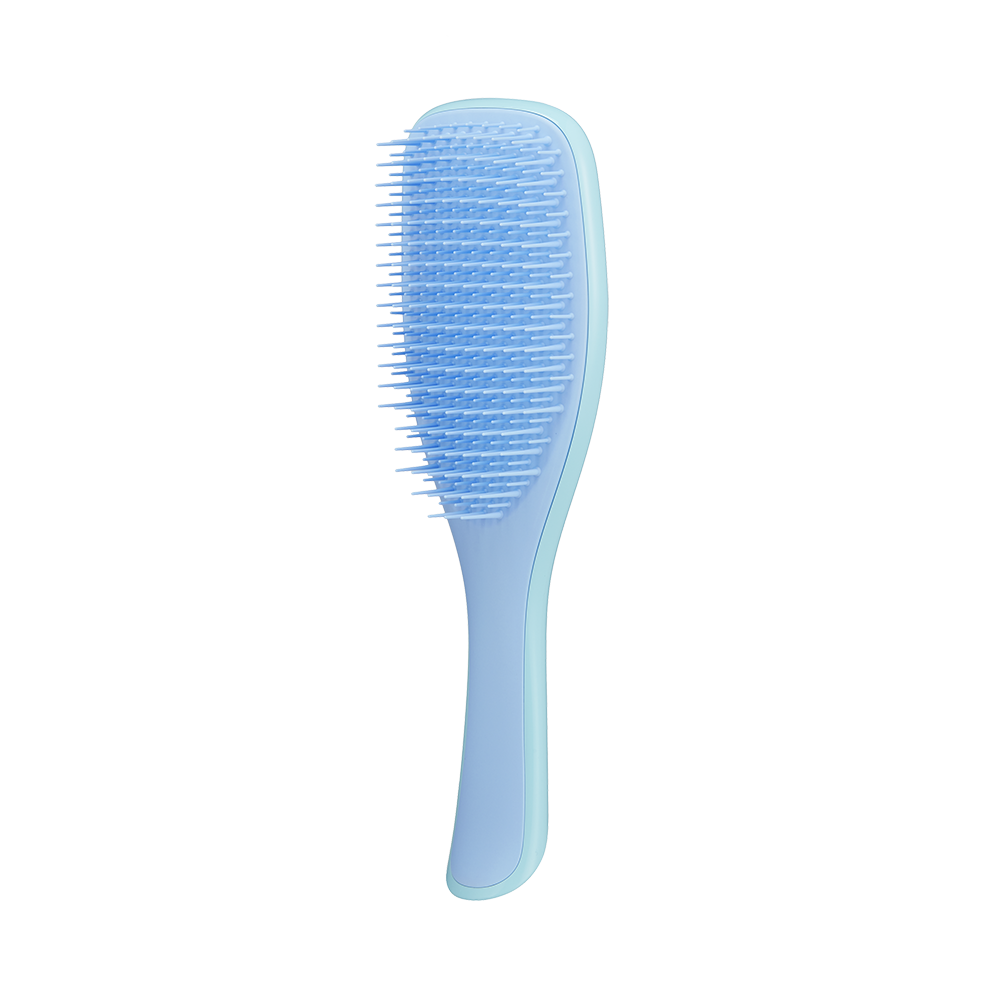 Wet Detangler hairbrush -denim blue